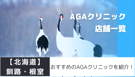 釧路・根室のおすすめAGAクリニックを紹介！